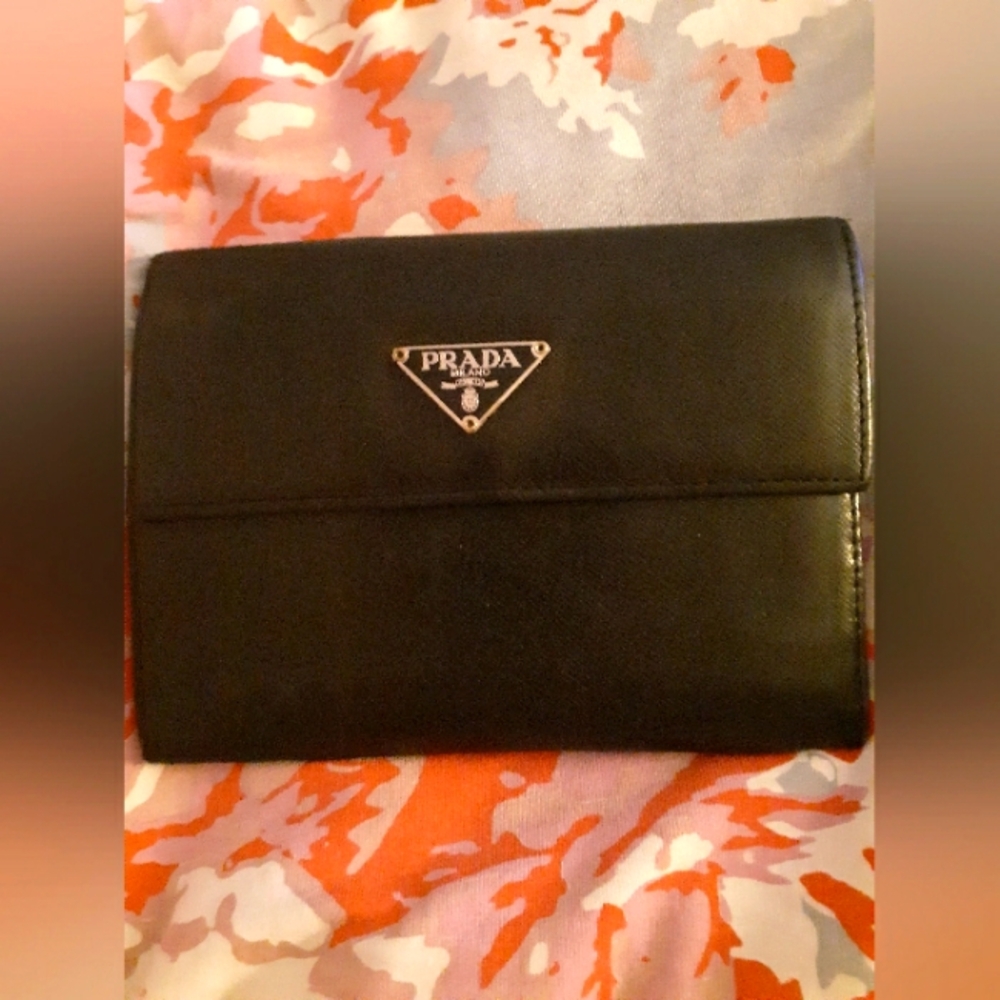 Prada Black Wallet